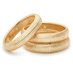 NWT Flex Snake Chain Stretch Bracelet Set